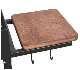 Дубовая доска на боковую полку